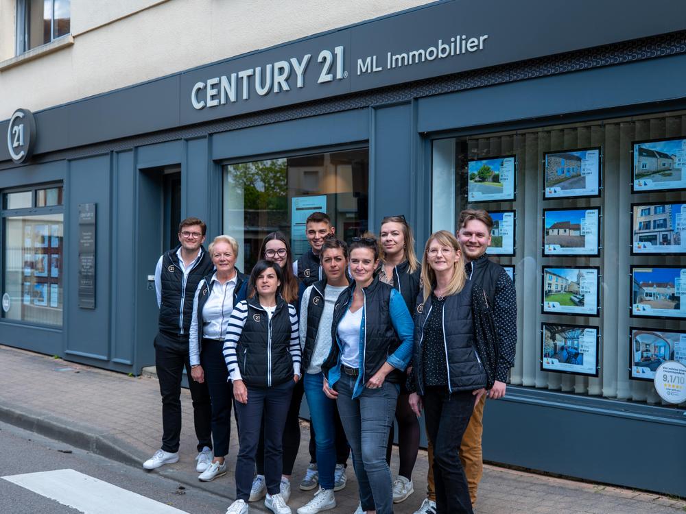 l'équipe de l'agence ML Immobilier